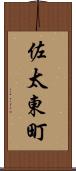 佐太東町 Scroll