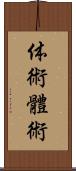 体術;體術 Scroll