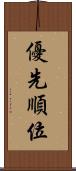 優先順位 Scroll