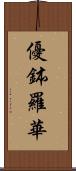 優鉢羅華 Scroll