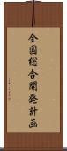 全国総合開発計画 Scroll