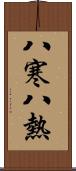 八寒八熱 Scroll