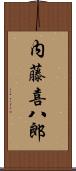 内藤喜八郎 Scroll