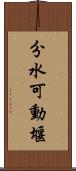 分水可動堰 Scroll