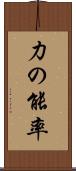 力の能率 Scroll