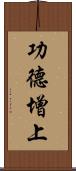 功德增上 Scroll