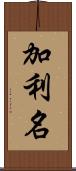 加利名 Scroll