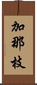 加那枝 Scroll