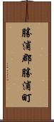 勝浦郡勝浦町 Scroll