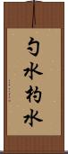勺水 Scroll