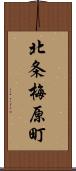 北条梅原町 Scroll