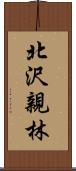 北沢親林 Scroll