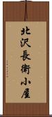 北沢長衛小屋 Scroll