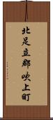 北足立郡吹上町 Scroll