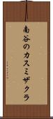 南谷のカスミザクラ Scroll