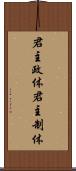 君主政体 Scroll