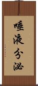 唾液分泌 Scroll