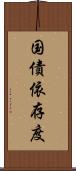 国債依存度 Scroll