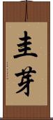 圭芽 Scroll