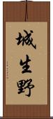 城生野 Scroll
