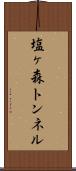 塩ヶ森トンネル Scroll