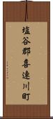 塩谷郡喜連川町 Scroll