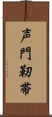 声門靭帯 Scroll