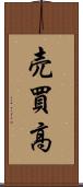 売買高 Scroll
