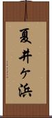 夏井ヶ浜 Scroll