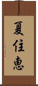 夏住恵 Scroll