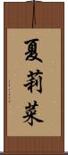 夏莉菜 Scroll