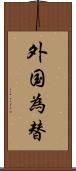 外国為替 Scroll