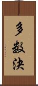 多数決 Scroll