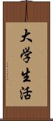 大学生活 Scroll