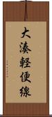 大湊軽便線 Scroll