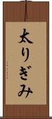 太りぎみ Scroll