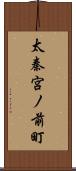 太秦宮ノ前町 Scroll