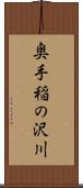 奥手稲の沢川 Scroll