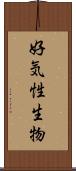 好気性生物 Scroll