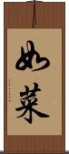如菜 Scroll