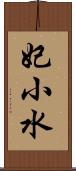 妃小水 Scroll