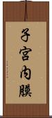子宮内膜 Scroll
