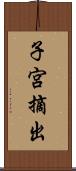子宮摘出 Scroll