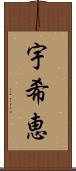 宇希恵 Scroll