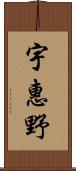 宇惠野 Scroll