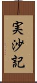 実沙記 Scroll