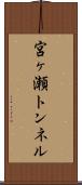 宮ヶ瀬トンネル Scroll