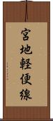 宮地軽便線 Scroll