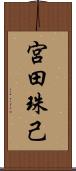 宮田珠己 Scroll