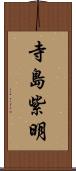 寺島紫明 Scroll